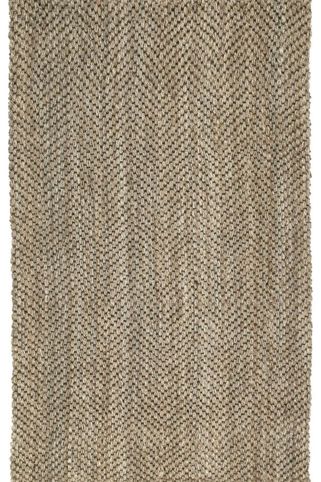 Kaleen jute area rug with natural fibers 