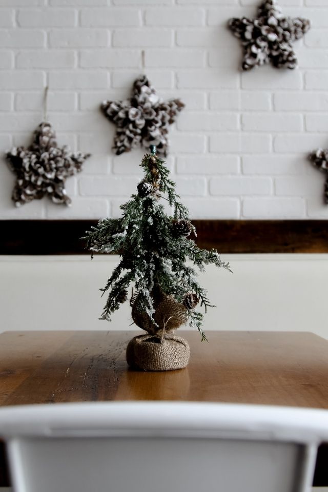 Mini Christmas tree decoration for office desk 