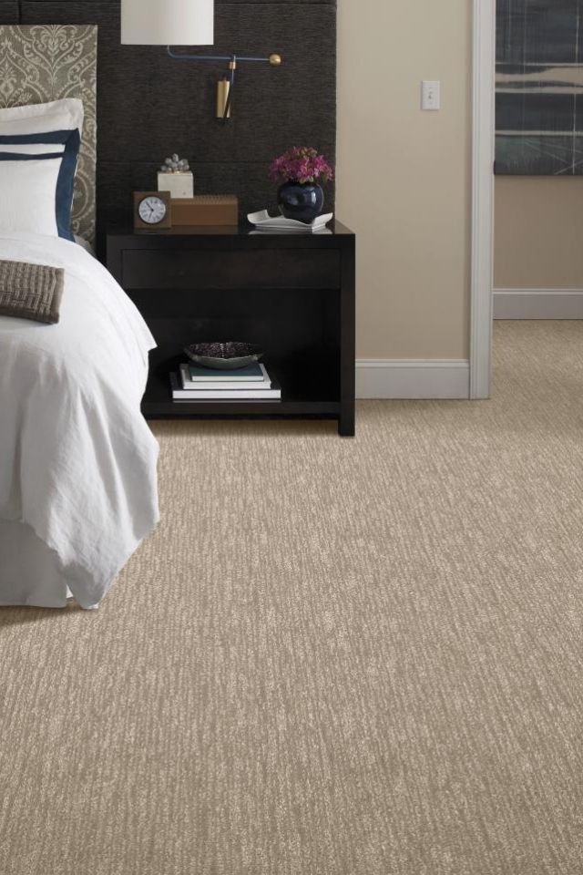 Beige carpet in bedroom by Innovia Touch 