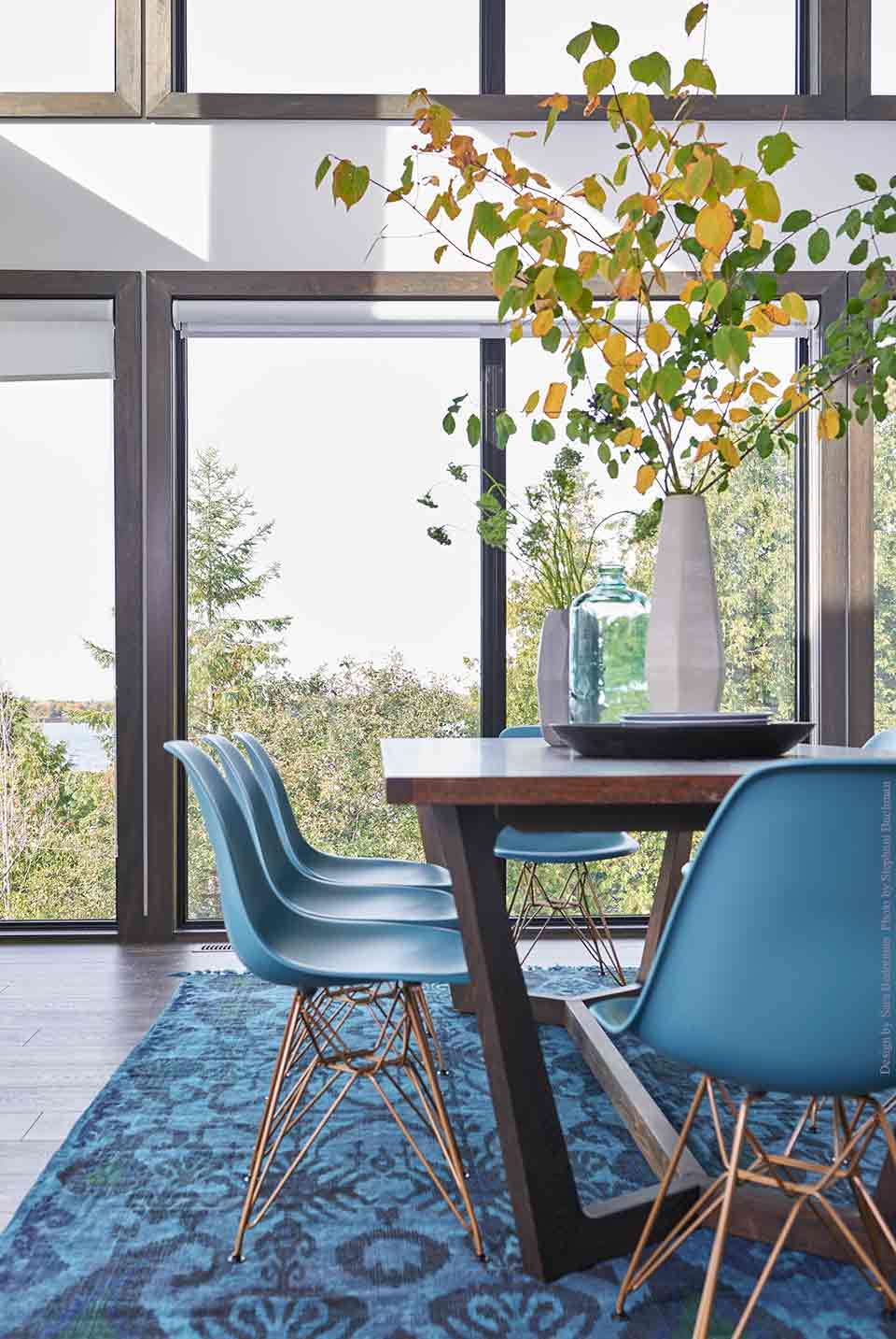 Blue Dining Room | Lake House Decor