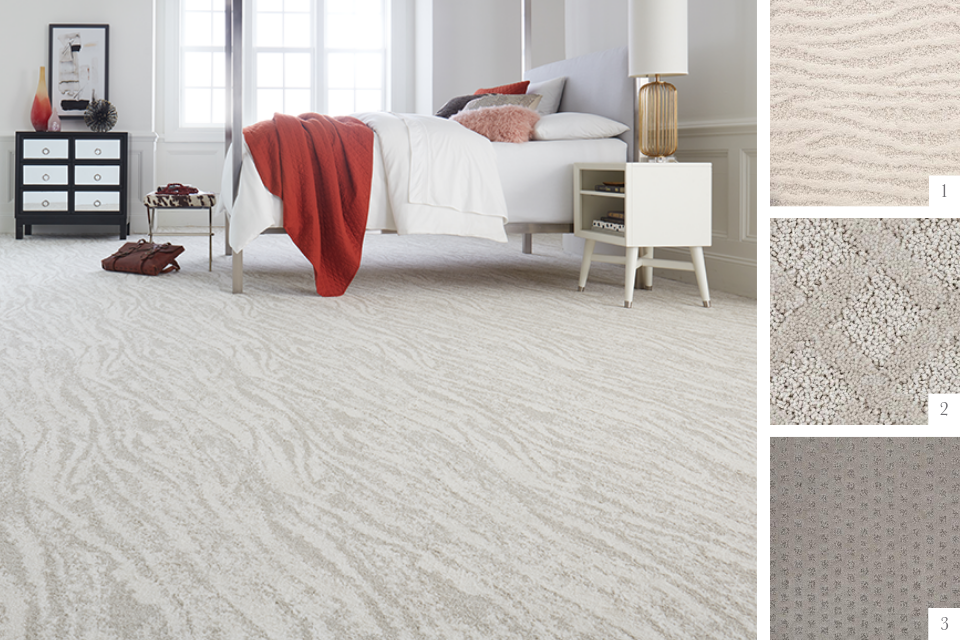 6 Flooring Trends to Try In Your Home | Patterned Carpet |Textured Carpet