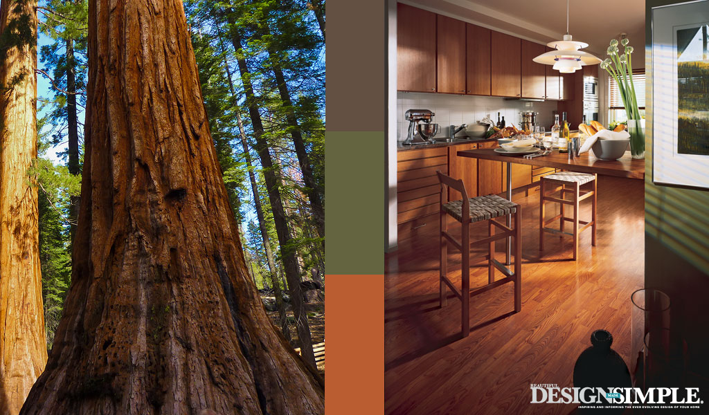 redwood inspired home decor