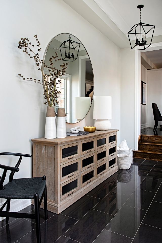 Entryway design by Hibou, Photography by Mike Chajecki