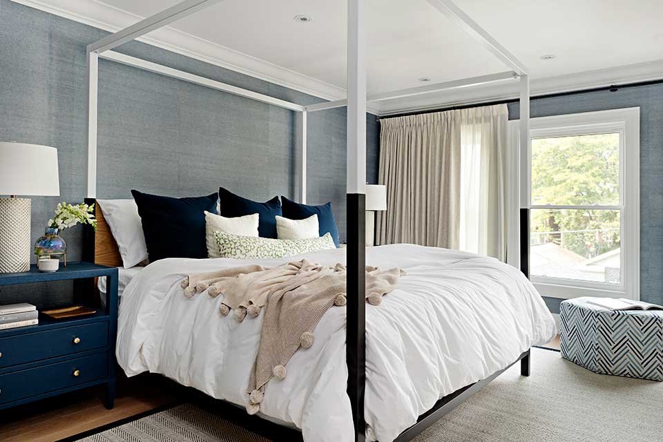 Blue Bedroom Calm Ambiance