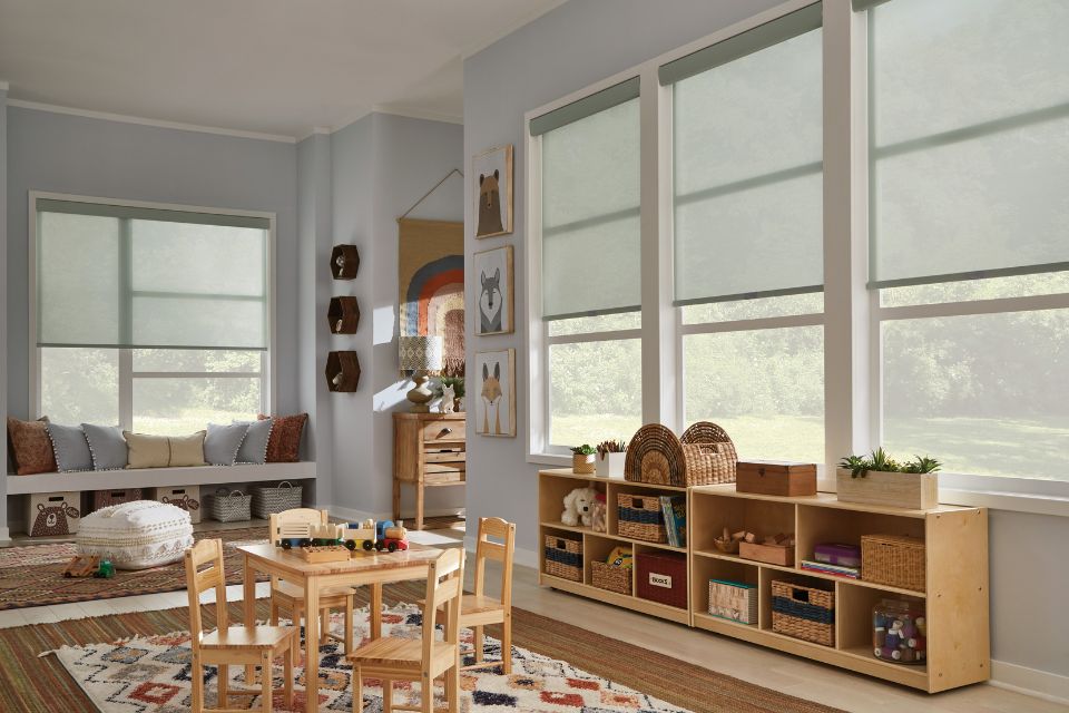 Kid's playroom by Graber room scenes